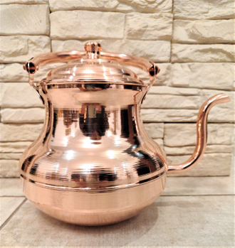 Медный Чайник "Дружок" 2,5л. Россия All-Copper арт.177