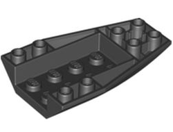 Wedge 6 x 4 Triple Inverted Curved, Black (43713 / 4180469)