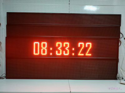Электронное табло «бегущая строка» 370*1970 красные диоды
