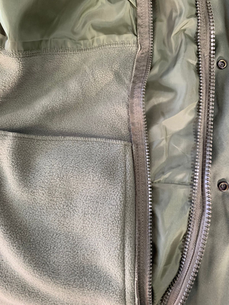 Костюм мембрана + флисовый костюм олива (2в1) Размеры: M, XXL 3XL