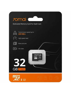 Карта памяти microSDHC 70mai 32G (70MAISD-32)