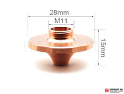 Сопло шестигранное 1,2 мм (D28 M11) 120GJT7112