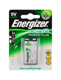 Аккумулятор ENERGIZER Power Plus Крона 9V/NH22 бл/1шт