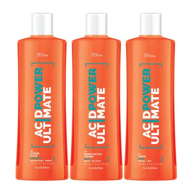 Нанопластика волос BB One Acid Power Ultimate 1000/1000/1000 мл.