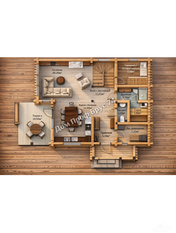 «Дрезден»  11 х 10 м — 141 м2