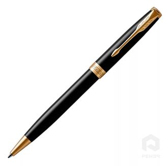 Parker Sonnet Core - LaqBlack GT, шариковая ручка. M. BL