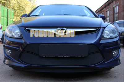 Защита радиатора Hyundai i30 2010-2012 black