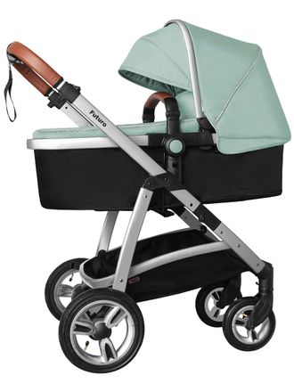 Коляска 2в1 Baby Tilly T T-165 Futuro Mentol