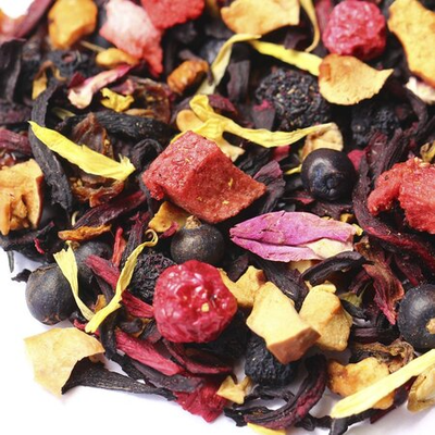 Чай фруктовый Красный сарафан, ароматизированный