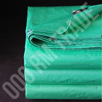 Тент тарпаулин 120г/м2 - 15x20м (усиленный край)