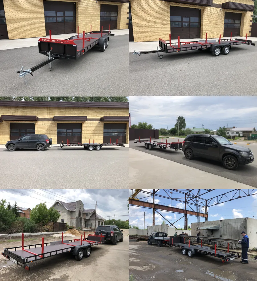 Прицеп БАТРАК 6м для перевозки длинномерных грузов