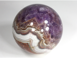 Шар Аметист, Агат, Бразилия (60 мм, 335 г) №29720
