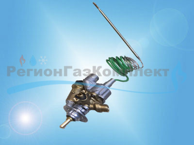 Кран горелки духовки DARINA GM141, 241, 341, 441 с термостатом и газ-контролем (T4-N0-04-342-83-342L) 2-ход