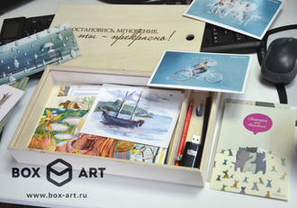 фанерные коробки для подарков на заказ, производство деревянных шкатулок опт, коробки пеналы срочно