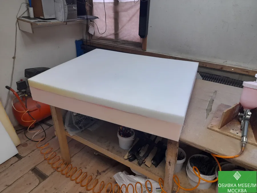 Изготовление подушек из поролона