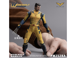 ПРЕДЗАКАЗ - Росомаха, Логан ("Дэдпул и Росомаха") - Коллекционная фигурка 1/12 SCALE Werewolf Warrior Regular version (PW2528A) - PWTOYS ?ЦЕНА: 14600 РУБ.?