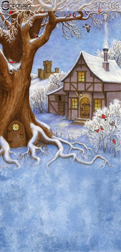 Фотофон «Рождественский дымок»