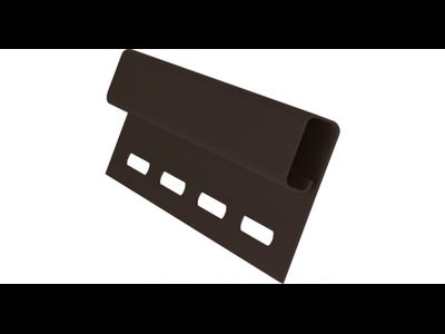 Планка финишная 3,00 темный дуб, Графит, Черный