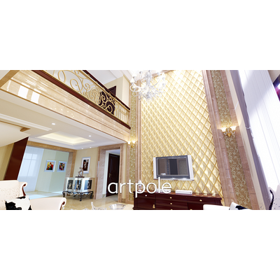 Гипсовая панель ROMBUS platinum артикул E-0143-pl