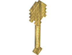 Minifigure, Utensil Shovel Pixelated Minecraft, Pearl Gold (18791 / 6189219)