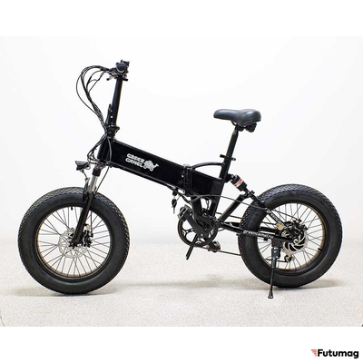 Электровелосипед GreenCamel Форвард 2X (R20FAT 500W 48V10Ah) 7скор, 2х-подвес черный