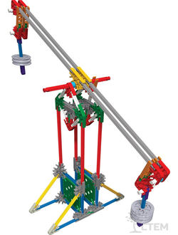 КОНСТРУКТОР ОБРАЗОВАТЕЛЬНЫЙ K'NEX EDUCATION "ИЗУЧЕНИЕ ОСНОВ МАШИН: РЫЧАГИ И РОЛИК"