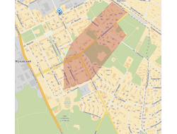 ул. Жуковского - ул. Чкалова (159 щитов)