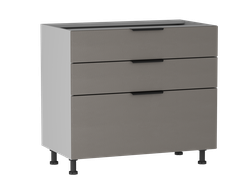 Кухня ВАТЕЛЬ - Стол с ящиками СЯ-90 Мокко