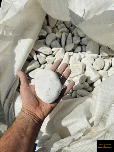 белый галтованный мрамор