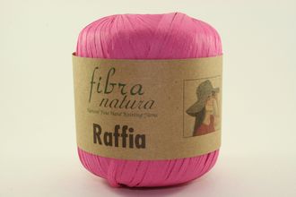 Ярко розовый арт.116-07 RAFFIA 100% ЦЕЛЛЮЛОЗА 87 Г / 90 М