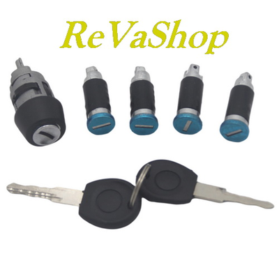 Фиксатор цилиндр личинка сердцевина замка левой правой двери автомобильной двери для VW TRANSPORTER