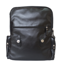 Кожаный рюкзак Santerno black (арт. 3007-05)