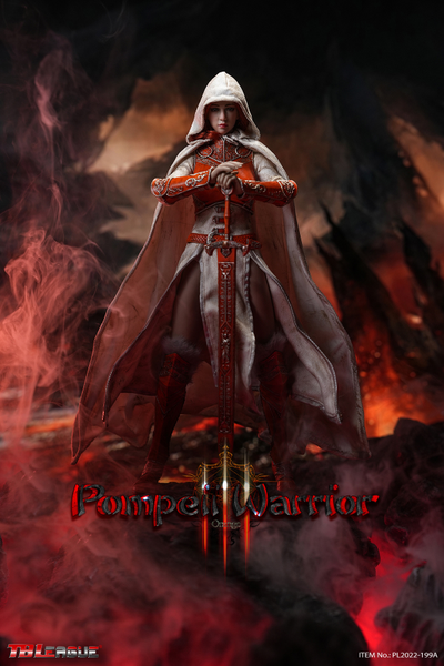 Помпейская воительница в оранжевом - КОЛЛЕКЦИОННАЯ ФИГУРКА 1/6 Pompeii Warrior Orange (PL2022-199A) - TBLeague