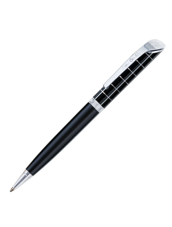 Ручка подарочная шариковая PIERRE CARDIN (Пьер Карден) "Gamme", корпус черный, акрил, хром, синяя, PC0874BP