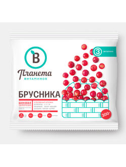 Брусника 300 гр. ТМ Планета витаминов