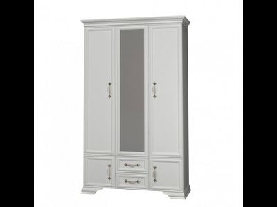 Шкаф распашной Грация ШР-3 с  зеркалами  (Браво мебель)