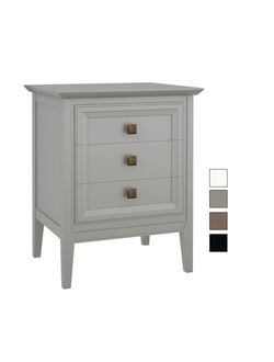 ТУМБА ПРИКРОВАТНАЯ 3 ЯЩИКА PRINSTON PR303