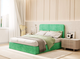 Кровать Darion 90 на 200 (Зеленый)