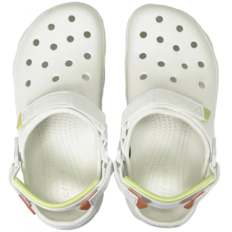 CROCS CLASSIC HIKER CLOG WHITE NEON