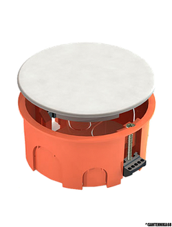 Коробка КМ41025 распаячная d80х40мм для полых стен