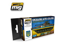 Ammo MIG: Набор акриловых красок: цвета АТО