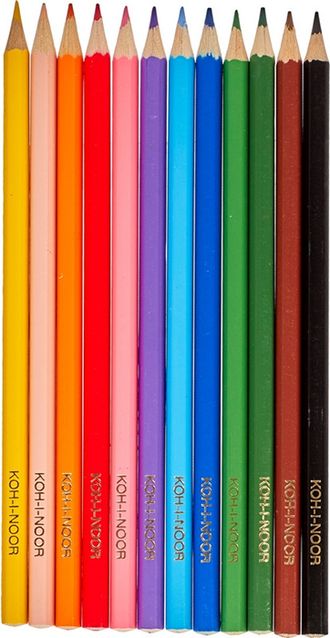 Набор цветных карандашей Koh-I-Noor SPORT 3552 (12 цветов)