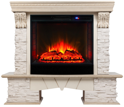 Электрокамин Rockland Lux с очагом Sparta 25.5 LED