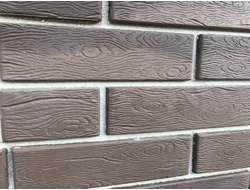 Кирпич темно-коричневый дерево 1 НФ Железногорск