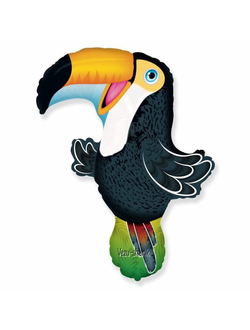 Шар фигура, Тукан, 74см Х 56см