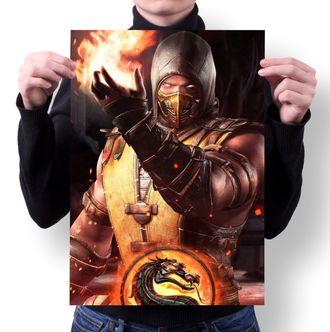 Плакат Mortal Kombat № 4
