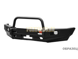 Передний силовой бампер серии Трофи на GREAT WALL Wingle 7 2018-2023 (02.232.13)