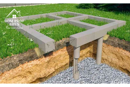 Строительство фундамента