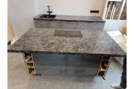 Кухня бетон