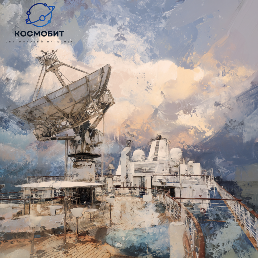 Морские коммуникации и спутниковый интернет VSAT